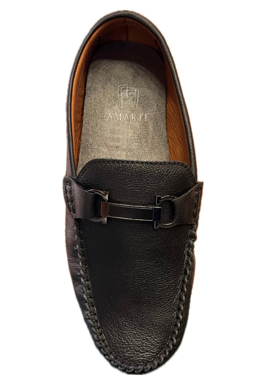 LEATHER LOAFER BLACK