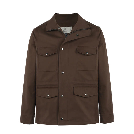 BROWN UTILITY JACKET