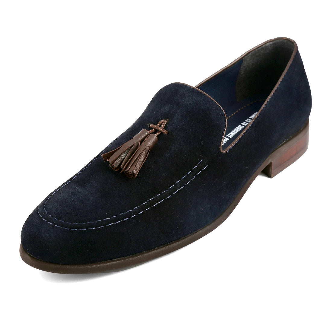 LEATHER LOAFER BLUE